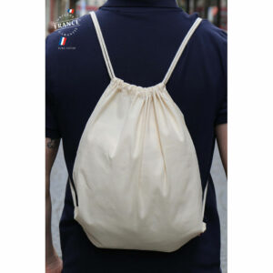 Sac à cordons bio personnalisable – CÔME