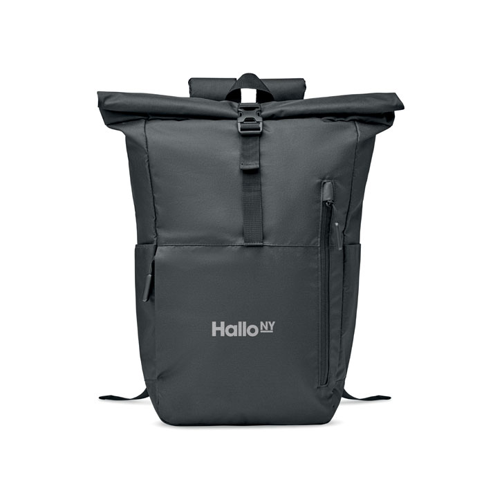 Sac à dos recyclé personnalisable – VALLEY ROLLPACK – Image 5