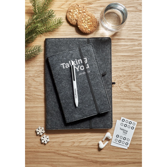 Carnet recyclé A5 personnalisable – FELTBOOK – Image 5