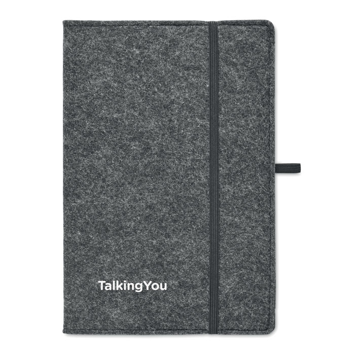 Carnet recyclé A5 personnalisable – FELTBOOK – Image 4