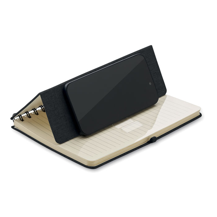 Carnet recyclé A5 personnalisable – STRATA – Image 2