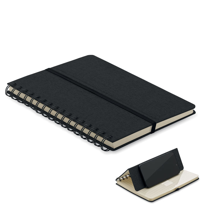 Carnet recyclé A5 personnalisable – STRATA