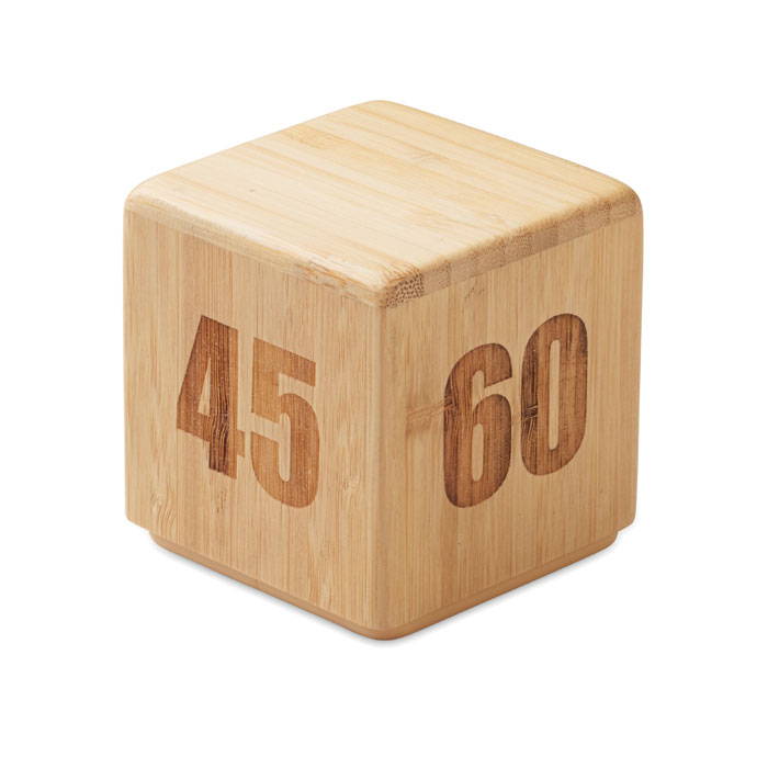 Objet publicitaire en bambou personnalisable – CURT – Image 2