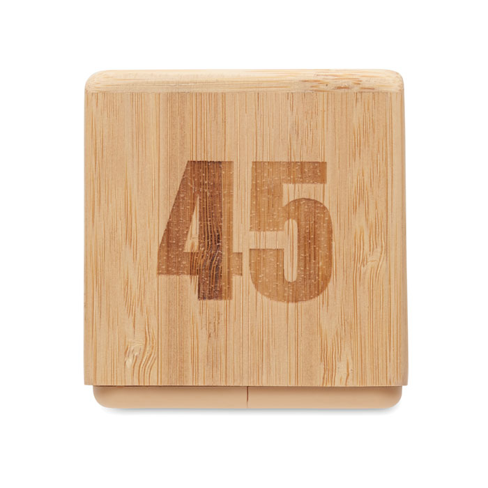 Objet publicitaire en bambou personnalisable – CURT – Image 5