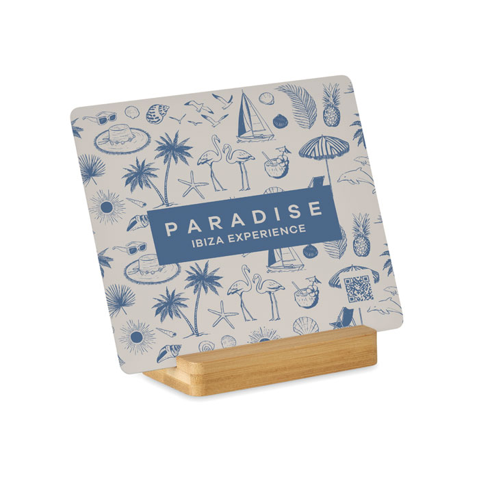 Objet publicitaire en bambou personnalisable – PROPLATE – Image 4