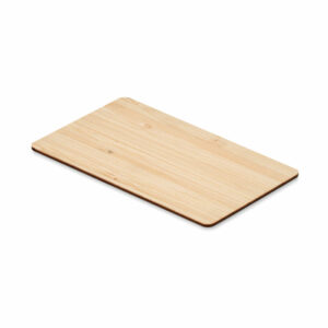 Objet publicitaire en bambou personnalisable – CUSTOS +