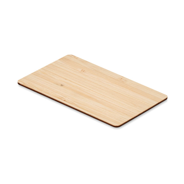 Objet publicitaire en bambou personnalisable – CUSTOS +