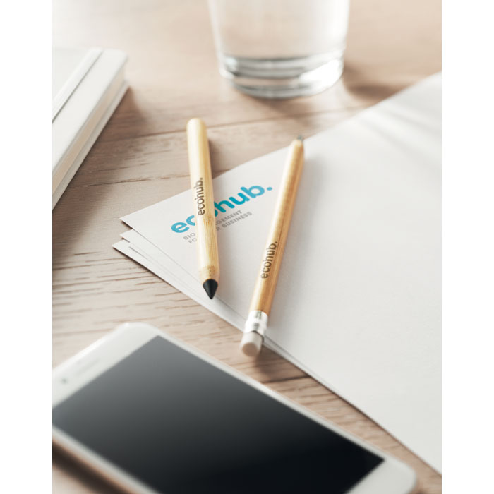 Stylo en bambou personnalisable – INKLESS BAMBOO – Image 2