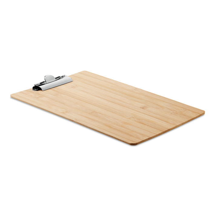 Objet publicitaire en bambou personnalisable – CLIPBO – Image 2