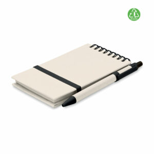 Carnet recyclé A6 personnalisable – MITO SET