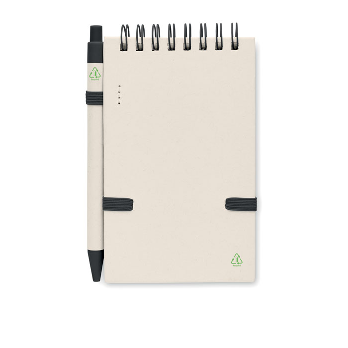 Carnet recyclé A6 personnalisable – MITO SET – Image 2