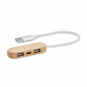 Objet publicitaire en bambou personnalisable – VINA C