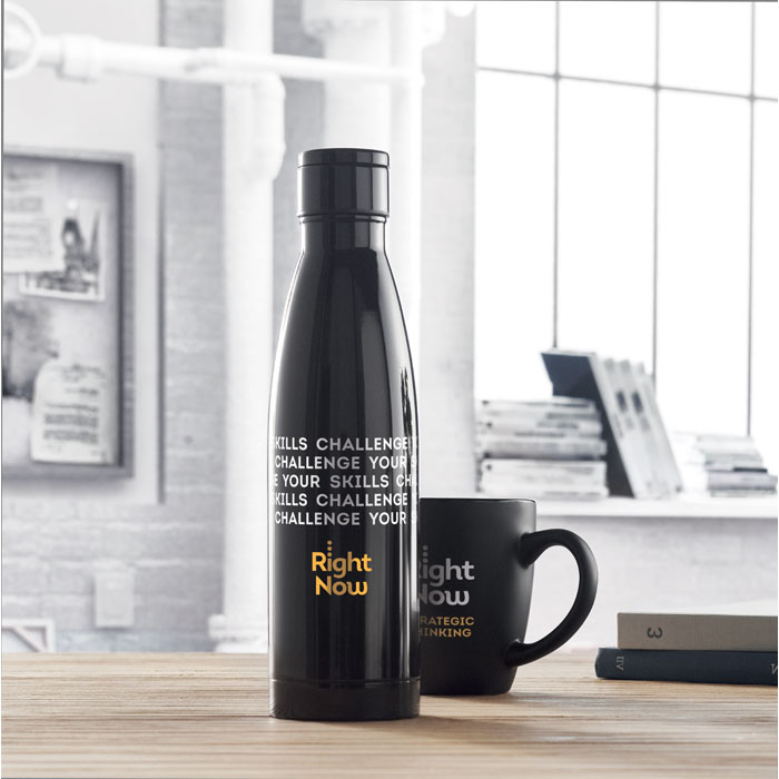 Gourde en acier inoxydable 500 ml personnalisable – BELO LUX – Image 3