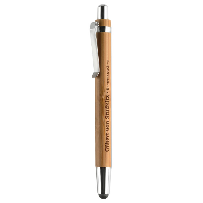 Stylo en bambou personnalisable – BYRON – Image 4
