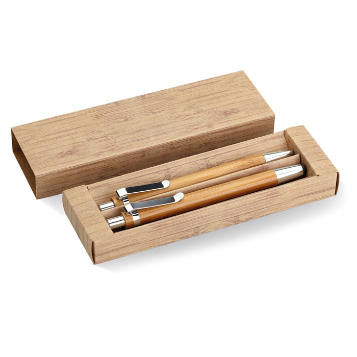 Stylo en bambou personnalisable – BAMBOOSET