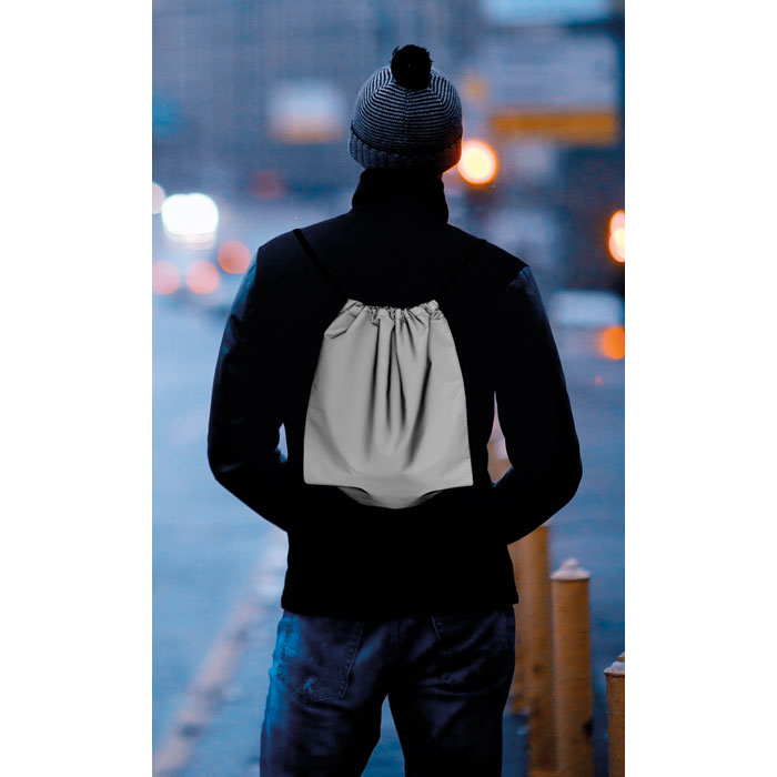 Sac à cordons personnalisable – SHOOP REFLECTIVE – Image 5