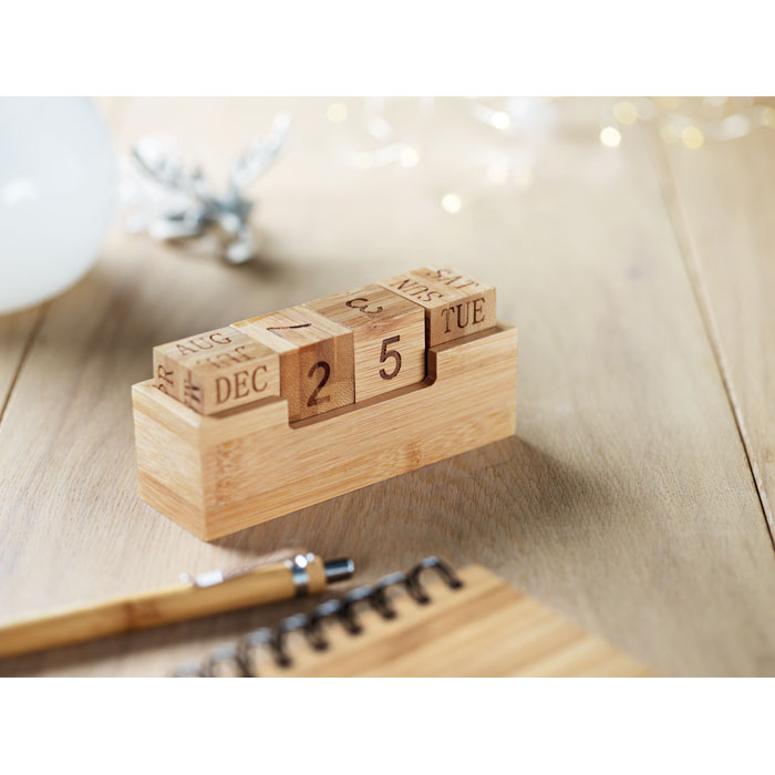 Objet publicitaire en bambou personnalisable – KARENDA – Image 5