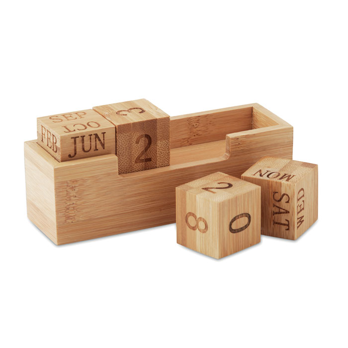 Objet publicitaire en bambou personnalisable – KARENDA – Image 4