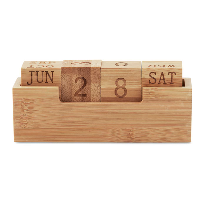 Objet publicitaire en bambou personnalisable – KARENDA – Image 3