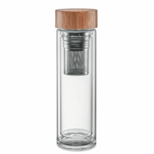 Objet publicitaire en bambou personnalisable – BATUMI GLASS