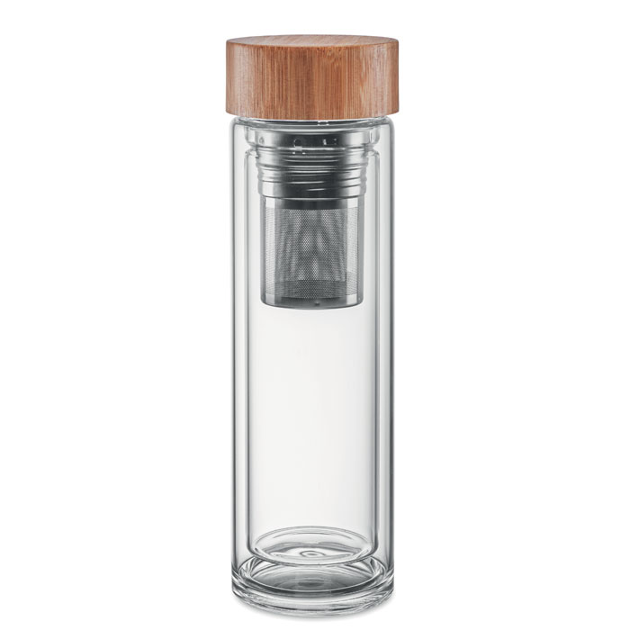 Objet publicitaire en bambou personnalisable – BATUMI GLASS