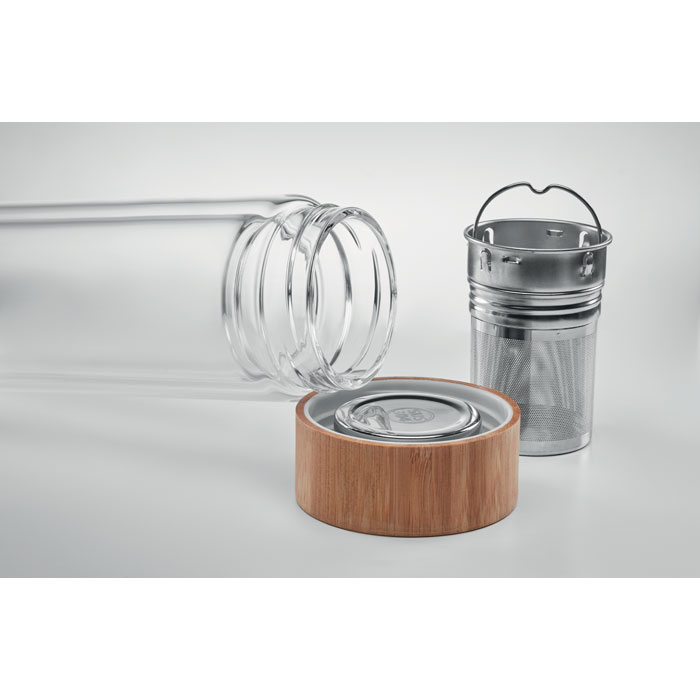 Objet publicitaire en bambou personnalisable – BATUMI GLASS – Image 3