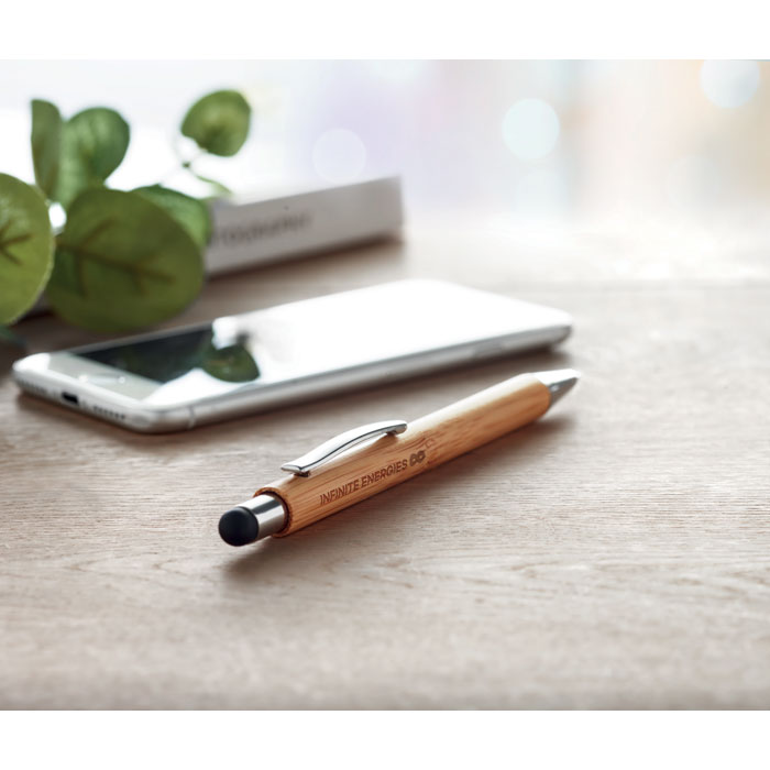 Stylo en bambou personnalisable – BAYBA – Image 4