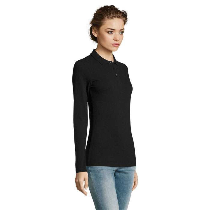 Polo Femme personnalisable – PERFECT LSL WOMEN – Image 3