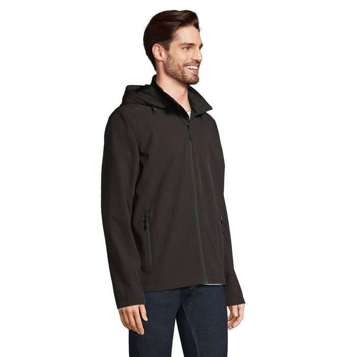 Veste recyclé Homme personnalisable – RACE HOODED MEN – Image 3