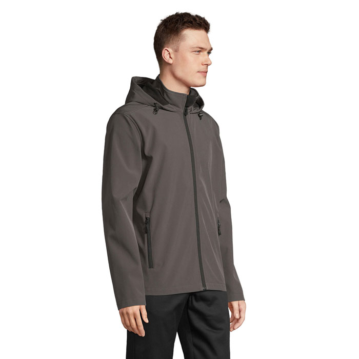 Veste recyclé Homme personnalisable – RACE HOODED MEN – Image 6