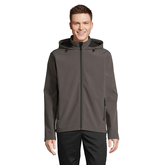 Veste recyclé Homme personnalisable – RACE HOODED MEN – Image 4