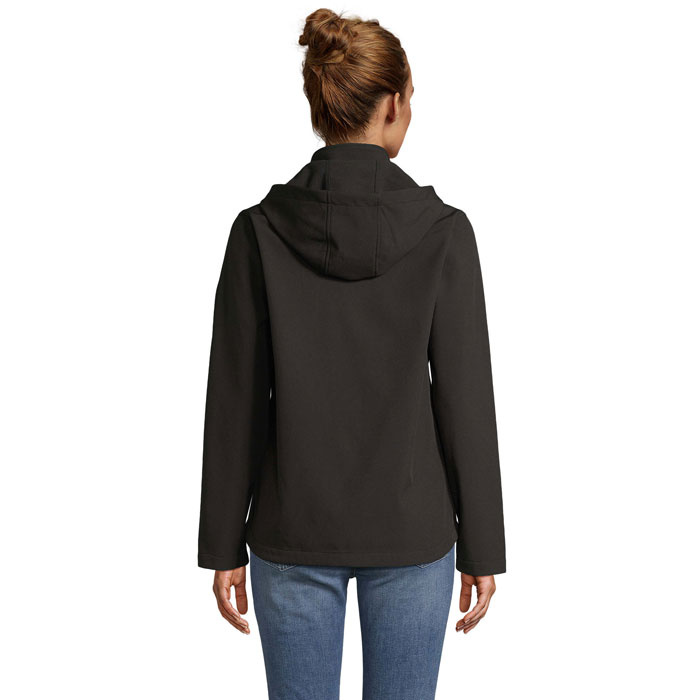 Veste recyclé Femme personnalisable – RACE HOODED WOMEN – Image 2