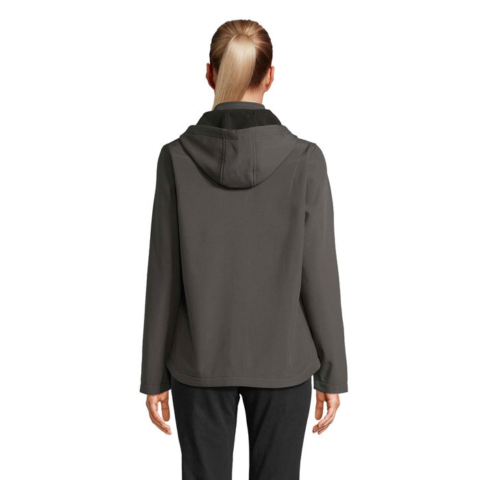 Veste recyclé Femme personnalisable – RACE HOODED WOMEN – Image 5