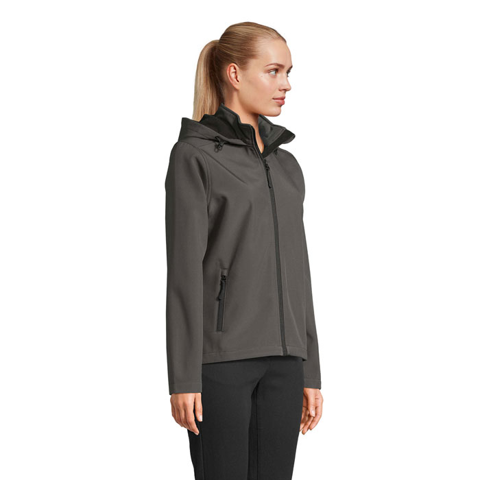 Veste recyclé Femme personnalisable – RACE HOODED WOMEN – Image 6
