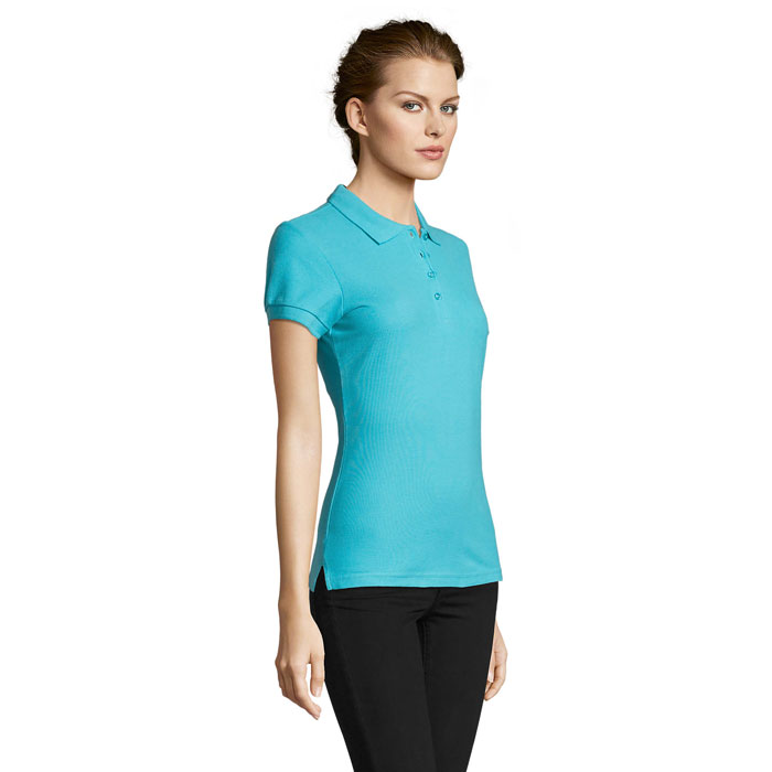 Polo Femme personnalisable – PEOPLE – Image 3